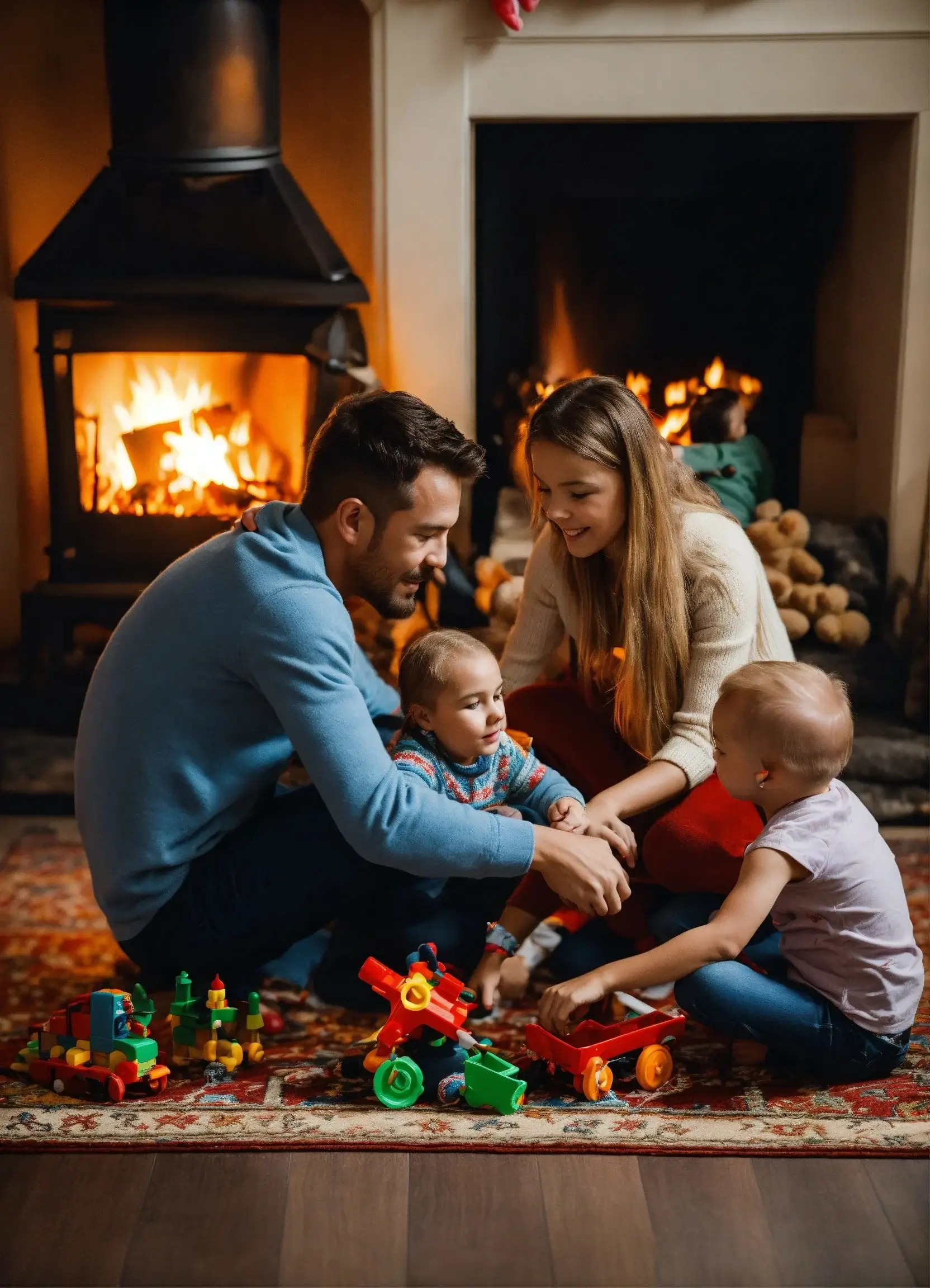 valentine image with family